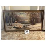 Approach WInter Print by Robert Wood