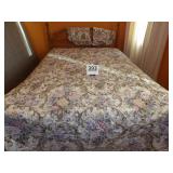 Queen Size Bed Spread w/ 2 Pillow Shams