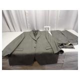 Men's Gray Suit Coat & Pants - Bert Pulitzer