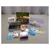 Tackle Box w/ Assortment of Fishing Items