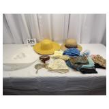 Ladies Hats, Scarves & Vintage Swim Caps