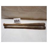 H & B DC9 Wood Bat & Cracker Jack No 02 Wood Bat