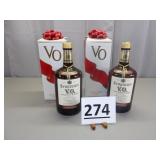 Seagram's Canadian VO w/ Boxes