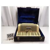 Vintage  Wurlitzer Accordion w/ 2 Register Keys