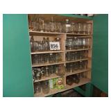 Canning Jars in Cabinet (Cabinet NOT Included)