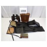 Omega Binoculars, Soft Sided Gun Cases, Oil Stone