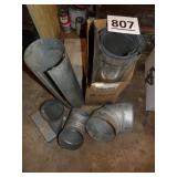 6' & 8' Galvanized Stove Pipe