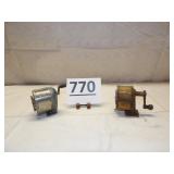 Adv. Pencil Sharpener & Boston Pencil Sharpener