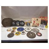 Assorted Masonry Grinding Blades