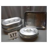 3 Roasting Pans