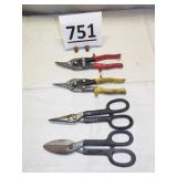 Wiss & Sears Tin Snips