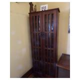 Mission Oak Style VCR Cabinet