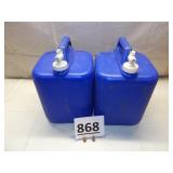 Coleman 5 gal. Water Jugs