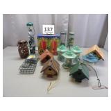 Assortment of Bird Feeders