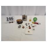 NRA Memorabilia, Shooting Ball, Flask