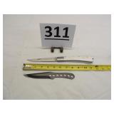 Ridge Runner Folding Knife & TRS.X8 Stinger Knife