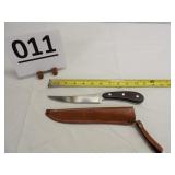 Fillet Knife & Sheath SS