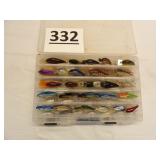 Double Sided Case w/ Fishing Lures