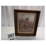 Pheasant Print - Home Interiors, 17" L x 12" W