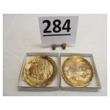 Wendell August Forge Bronze Coasters (2)