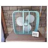 Blue Box Fan