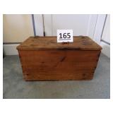 Crate Trunk w/ Strap Hinges