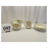 Jewel Tea Pitchers & Bowl