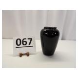 Black Amethyst Vase 7 ' tall