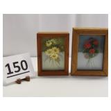 3 - D Floral Shadow Boxes