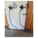Metal Bird Plant / Bird Feeder Hooks