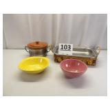 Guernsey cooking Ware, Riviera & Stoneware Bowl