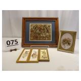 Framed Dried Flower Decorations