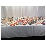 Hand Sewed Quilt Patches Diamond Shaped