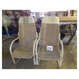 2 Patio Spring Chairs