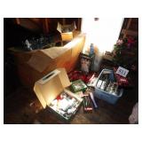 Christmas Tree in Box, Ornaments, Angles