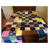 Scrappy Tied Quilt - 78' X 76'