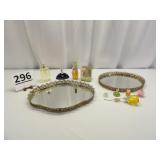 Dresser Mirrors & Perfume Bottles