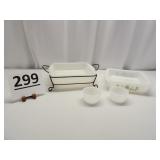 Glass Bake 9 x 9 & 8x8 Baking & Custard Dishes
