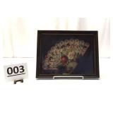 Framed Ladies Fan