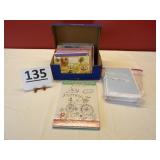 Assortment of Greeting Cards, Extra Envelopes