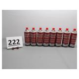 8 Cans of Coleman Butane Fuel