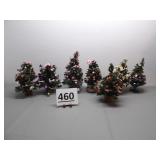 Small Table Top Decorated Trees