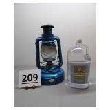 Dietz Oil Lantern 16" H & 1 gal Lamp Oil