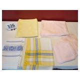 Linen Table Cloths, Pink one has Napkins