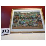 "Quilt Valley Farm" Puzzle Print by Anthony Kleem