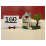 House & Tree Door Stop 5 3/4" h