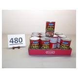 12 Cans of Brookdale Chili w/ Beans