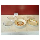 Pyrex, Anchor Hocking, Jeannette Pie Plates