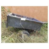 Grey Yard Dump Trailer