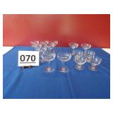 Etched Stemware - Grapes & Daisies